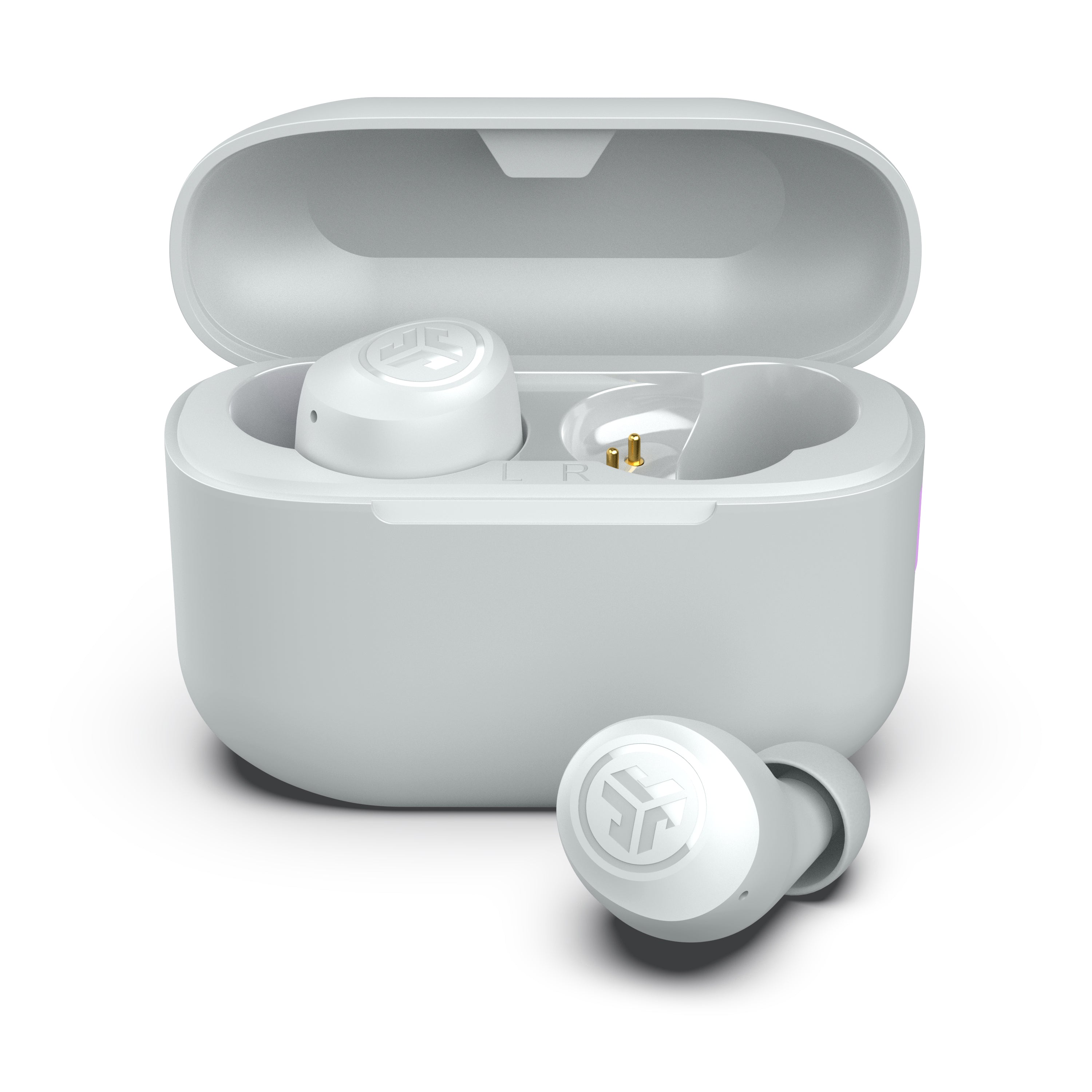 GO POP+ True Wireless Earbuds Dark Pink - Cloud White