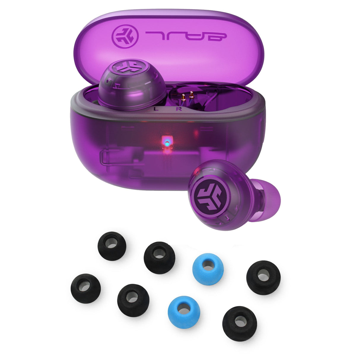 Go Pop ANC Fuchsia + Tips - Transparent Purple