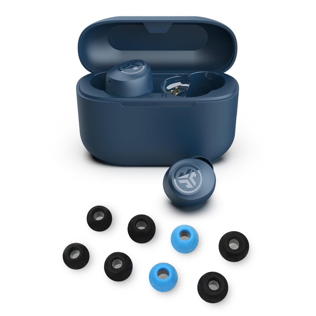 Go Pop+ Cloud White and Cloud Foam Tips Gift Set - Navy