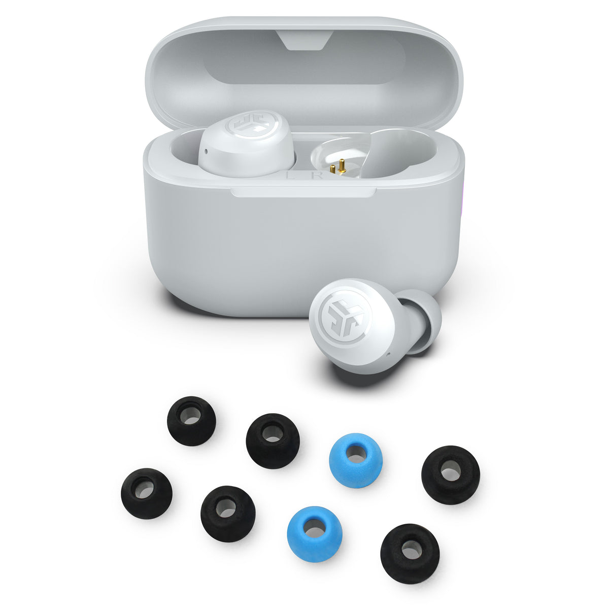 Go Pop+ Cloud Mauve and Cloud Foam Tips Gift Set - Cloud White