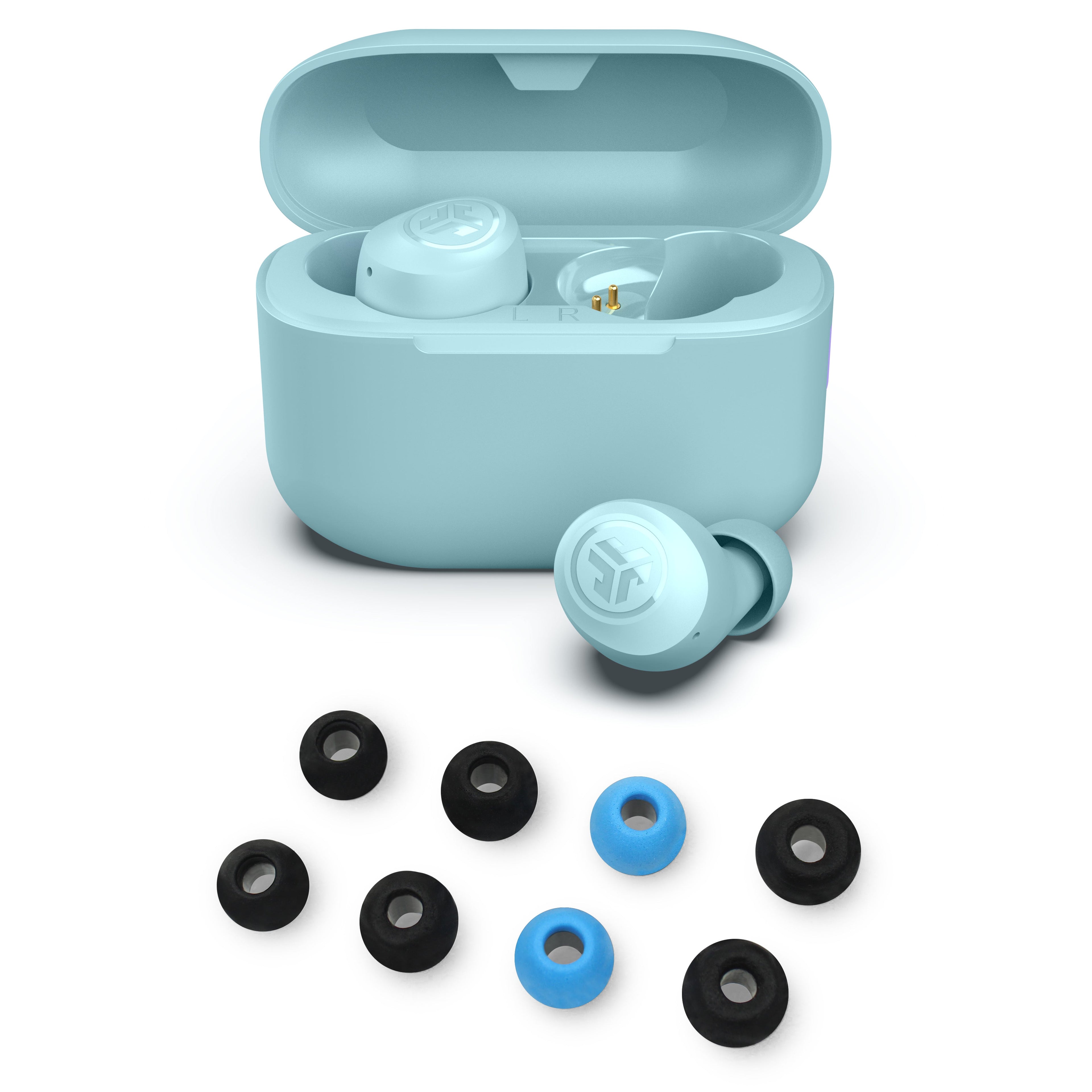 Go Pop+ Cloud White and Cloud Foam Tips Gift Set - Light Blue