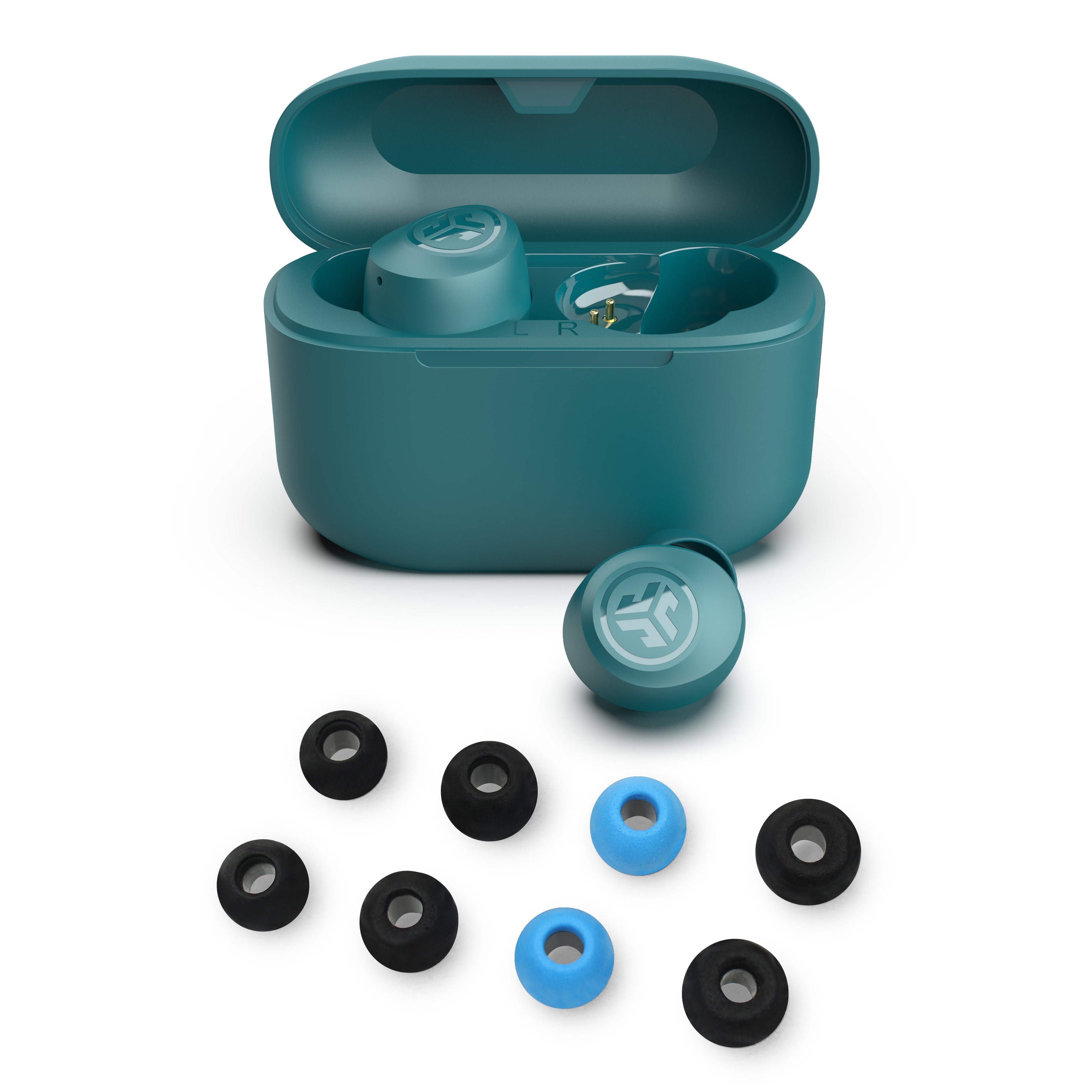 Go Pop+ Dark Pink and Cloud Foam Tips Gift Set - Teal